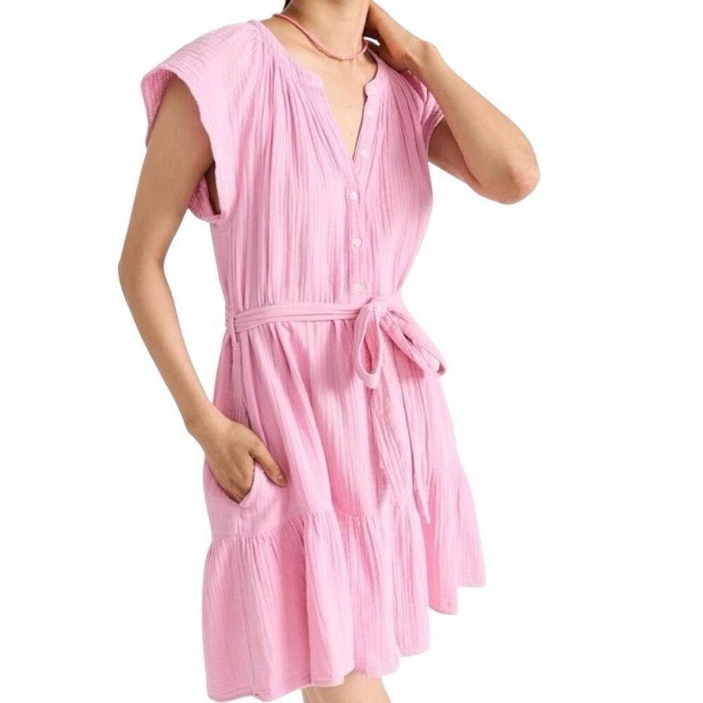 Xirena Jude Seersucker Gauzy Dress Size M